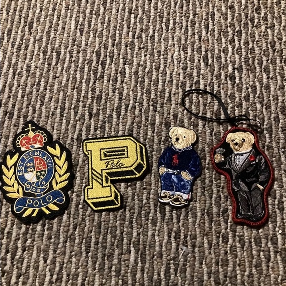 Polo Ralph Lauren Other - Ralph Lauren Polo Patches Lot Ralph Lauren Crest and Polo Bear